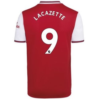 Maglia Arsenal NO.9 Lacazette Home 2019 2020 Rosso Maglia Arsenal NO.9 Lacazette Home 2019 2020 Rosso