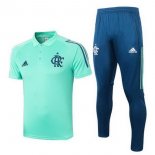 Polo Flamengo Set Completo 2020 2021 Verde
