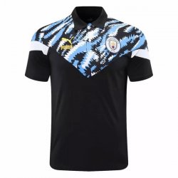 Polo Manchester City 2020-2021 Nero Blu