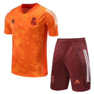 Formazione Real Madrid Set Completo 2020 2021 Arancione Formazione Real Madrid Set Completo 2020 2021 Arancione