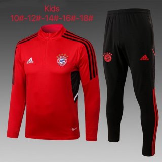 Bambino Felpa Bayern Monaco 2023 Rosso Nero Bambino Felpa Bayern Monaco 2023 Rosso Nero