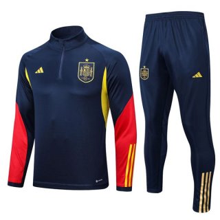 Felpa Spagna 2022 2023 Blu Rosso Felpa Spagna 2022 2023 Blu Rosso