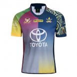 Thailandia Maglia Cowboys 2018 Blu Rosa