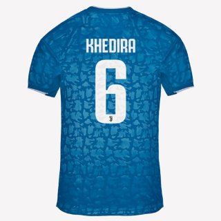 Maglia Juventus NO.6 Khedira Terza 2019 2020 Blu Maglia Juventus NO.6 Khedira Terza 2019 2020 Blu