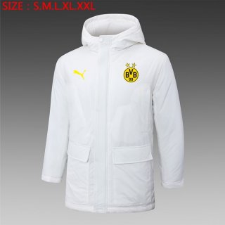 Piumino Borussia Dortmund 2024 2025 Bianco Piumino Borussia Dortmund 2024 2025 Bianco