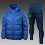 Piumino Barcellona Set Completo 2024 2025 Blu 2