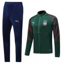Felpa Italia 2019 Verde Blu