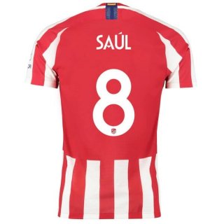 Thailandia Maglia Atletico Madrid NO.8 Saúl Home 2019 2020 Rosso Thailandia Maglia Atletico Madrid NO.8 Saúl Home 2019 2020 Rosso