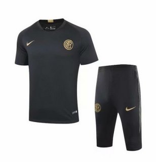 Maglia di Formazione Inter Milan Set Completo 2019 2020 Nero Giallo Maglia di Formazione Inter Milan Set Completo 2019 2020 Nero Giallo