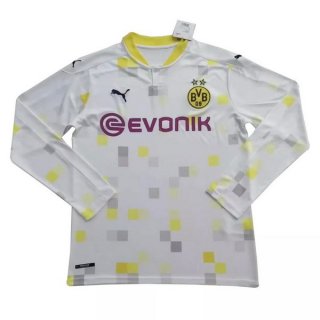 Thailandia Maglia Borussia Dortmund Terza ML 2020 2021 Bianco Thailandia Maglia Borussia Dortmund Terza ML 2020 2021 Bianco