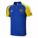 Polo Boca Juniors 2021 2022 Blu Giallo