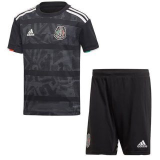 Maglia Messico Home Bambino 2019 Nero Maglia Messico Home Bambino 2019 Nero