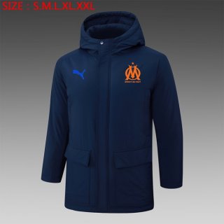 Piumino Marseille 2024 2025 Blu Piumino Marseille 2024 2025 Blu