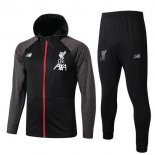 Felpa Liverpool 2019 2020 Nero Rosso Grigio