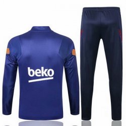 Felpa Barcellona 2020 2021 Blu Arancione