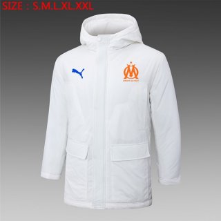Piumino Marseille 2024 2025 Bianco Piumino Marseille 2024 2025 Bianco