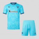 Maglia Athletic Bilbao Away Bambino 2023 2024 Blu
