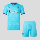Maglia Athletic Bilbao Away Bambino 2023 2024 Blu