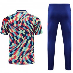 Polo Barcellona Set Completo 2021 2022 Giallo Blu