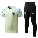Maglia Brasile Set Completo 2022 2023 Giallo