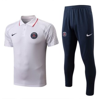 Polo PSG Set Completo 2022 2023 Bianco Polo PSG Set Completo 2022 2023 Bianco