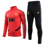 Felpa Manchester United 2020 2021 Rosso Giallo Nero