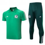 Polo Messico Set Completo 2022 2023 Verde