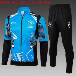 Bambino Giacca Napoli 2025 2026 Blu Bambino Giacca Napoli 2025 2026 Blu
