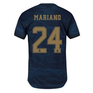 Maglia Real Madrid NO.24 Mariano Away 2019 2020 Blu Maglia Real Madrid NO.24 Mariano Away 2019 2020 Blu