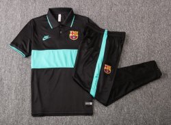Polo Barcellona Set Completo 2019 2020 Nero
