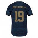 Maglia Real Madrid NO.19 Odriozola Away 2019 2020 Blu