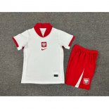 Maglia Polonia Home Bambino 2024 2025
