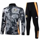 Giacca Real Madrid 2024 2025 Grigio Nero 2