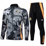 Giacca Real Madrid 2024 2025 Grigio Nero 2