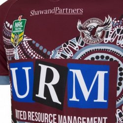 Thailandia Maglia Manly Sea Eagles 2018 Rosso