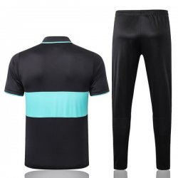 Polo Barcellona Set Completo 2019 2020 Nero