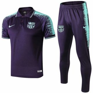 Polo Set Completo Barcellona 2019 2020 Blu Navy Polo Set Completo Barcellona 2019 2020 Blu Navy