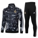 Giacca Real Madrid 2024 2025 Nero Bianco 3
