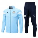 Giacca Manchester City 2022 2023 Blu Nero