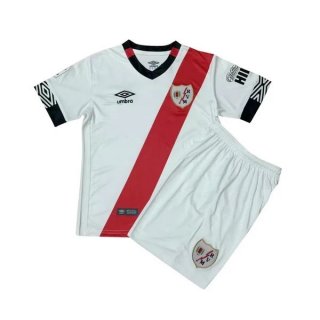 Maglia Rayo Vallecano Home Bambino 2020/2021 Bianco Maglia Rayo Vallecano Home Bambino 2020/2021 Bianco