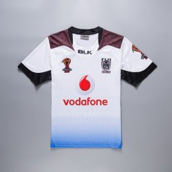 Thailandia Maglia Fiyi RLWC Champions 2017 2018 Bianco