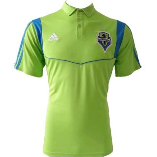 Polo Seattle Sounders 2019 2020 Verde Fluorescente Polo Seattle Sounders 2019 2020 Verde Fluorescente