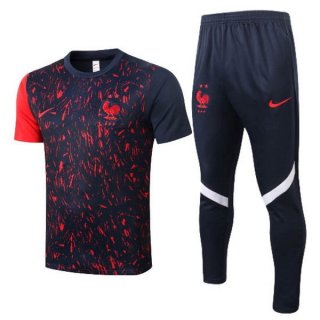 Formazione Francia Set Completo 2020 Rosso Blu Formazione Francia Set Completo 2020 Rosso Blu