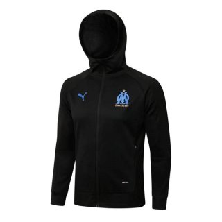 Felpa Cappuccio Marseille 2022 2023 Nero Felpa Cappuccio Marseille 2022 2023 Nero