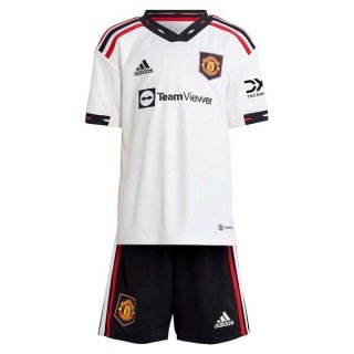 Maglia Manchester United Away Bambino 2022 2023 Maglia Manchester United Away Bambino 2022 2023