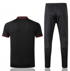 Polo Set Completo Manchester United 2019 2020 Nero Rosso