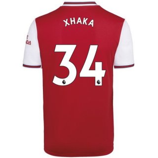 Maglia Arsenal NO.34 Xhaka Home 2019 2020 Rosso Maglia Arsenal NO.34 Xhaka Home 2019 2020 Rosso