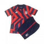 Maglia Stati Uniti Away Bambino 2021 Rosso