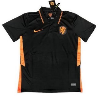 Thailandia Maglia Paesi Bassi Away 2020 Nero Thailandia Maglia Paesi Bassi Away 2020 Nero