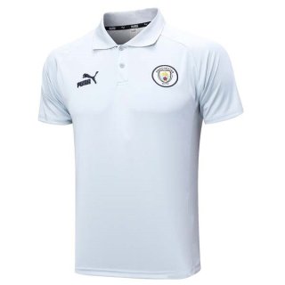 Polo Manchester City 2023 2024 Bianco Polo Manchester City 2023 2024 Bianco